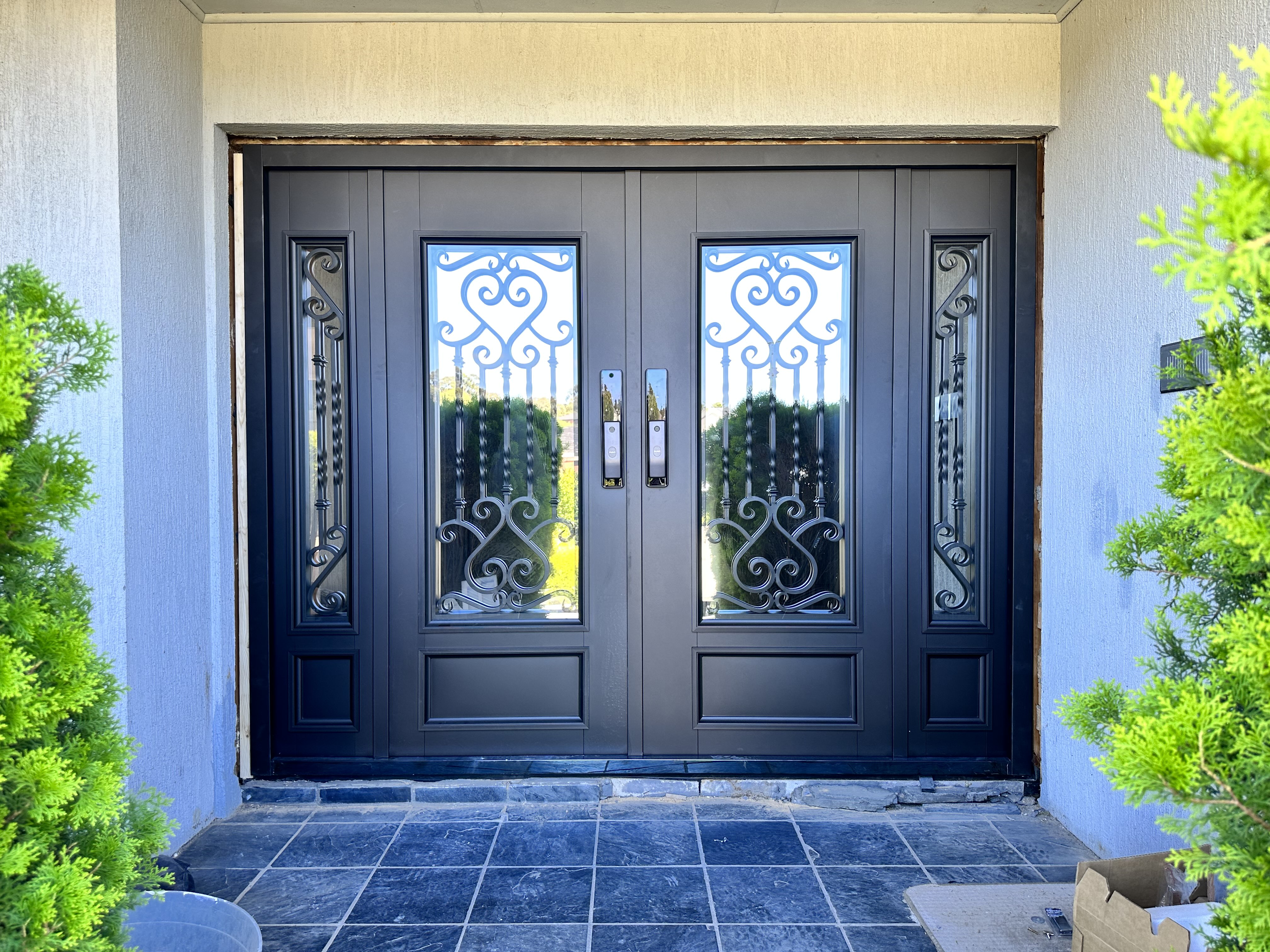 Luxury Wrought Iron Door