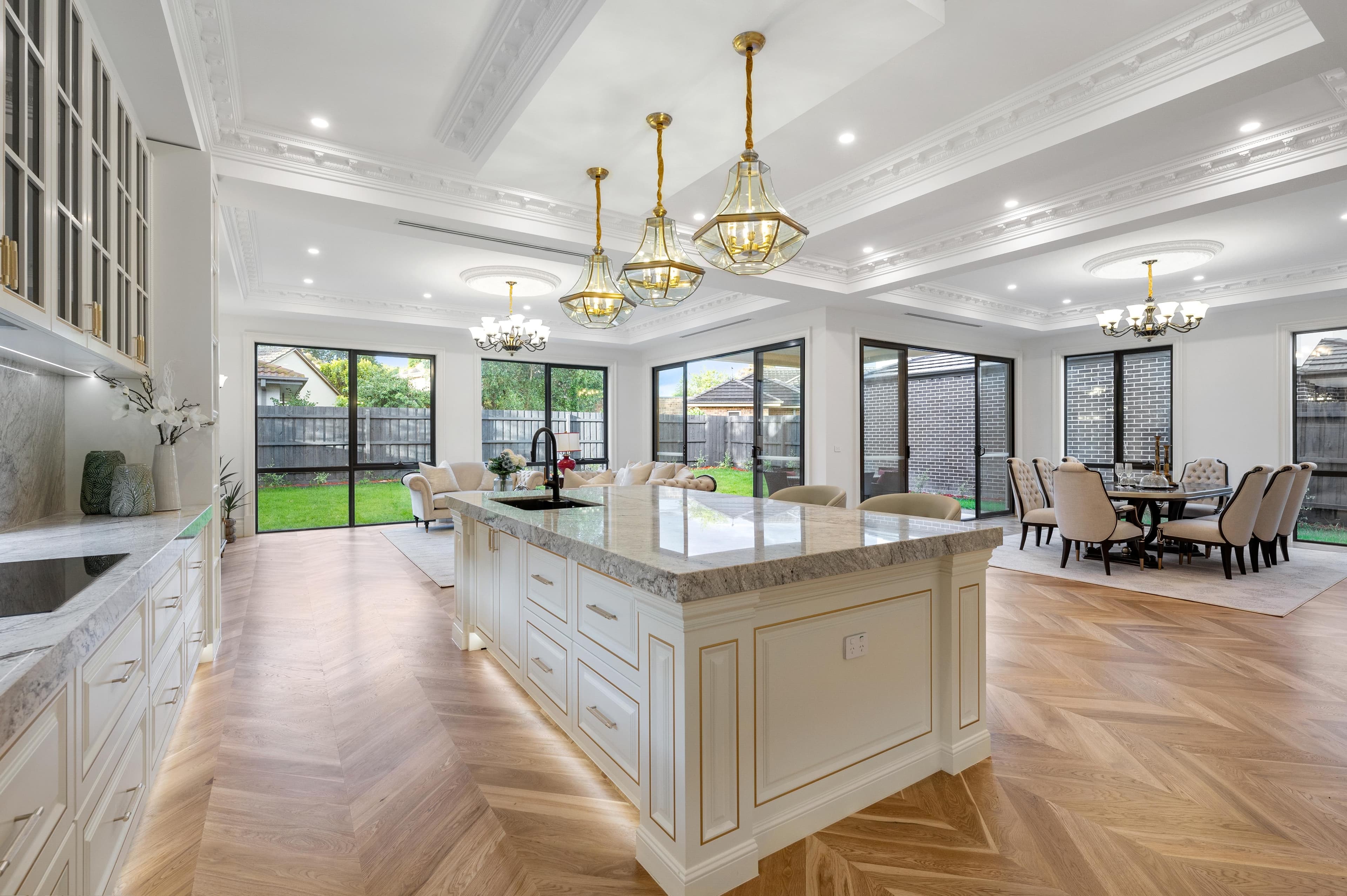 Modern Grey Kitchen Cabinet
